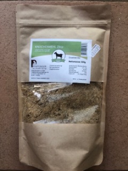 Knochenmehl Ziege 1000 g